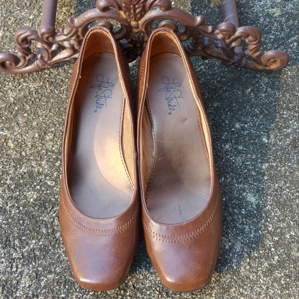 Life Stride Wedges (Brown) A-12